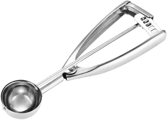 Small Cookie Scoop 1 Tablespoon, Size #60 Cookie Dough Scoop, 1 Tbsp Cookie Scoops for Baking, Selected 18/8 Stainless Steel, for Making Cookies, Melon Ball, Ice Cream