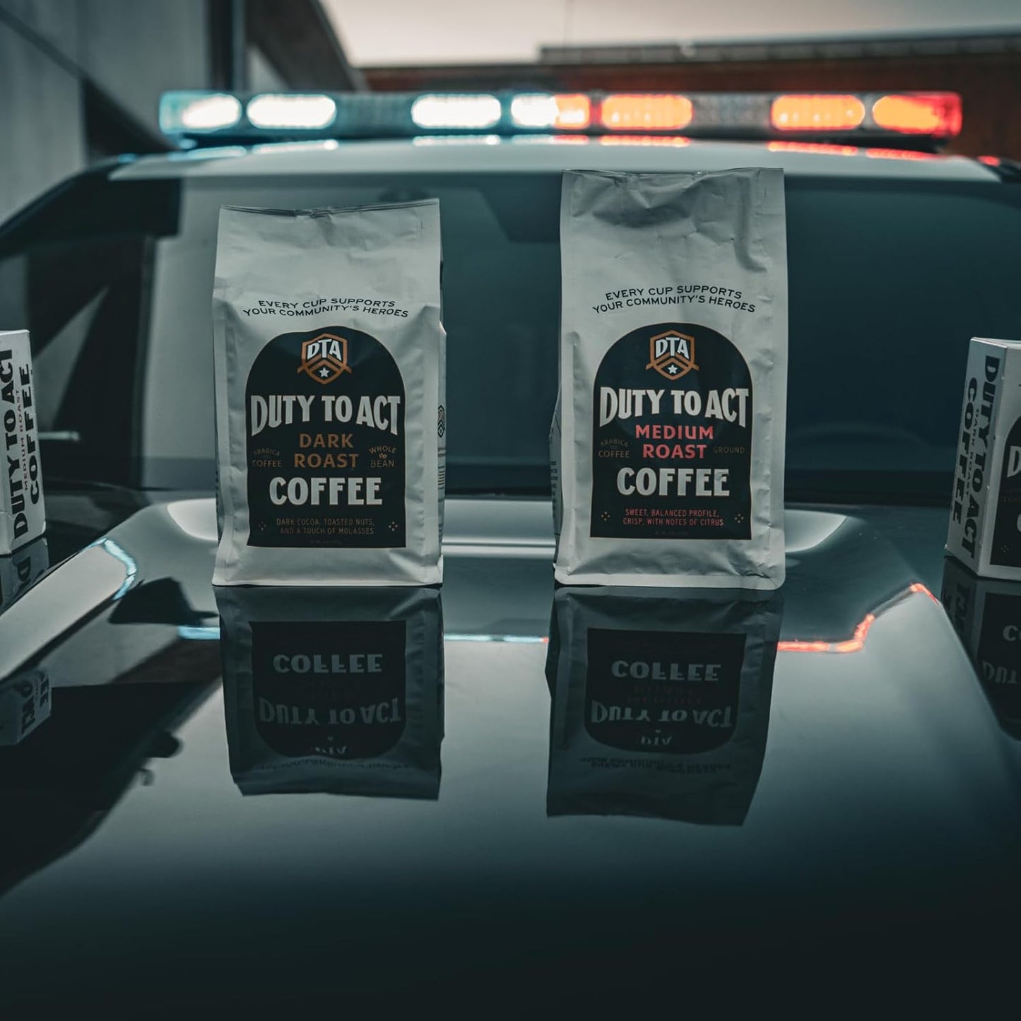 Duty to Act Medium Roast Whole Bean Coffee, 2 lbs (Pack of 3)